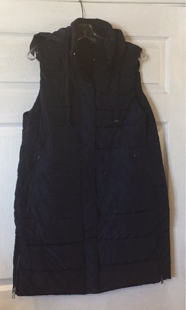 Orly Navy Vest long 505-04 – Apropos for Women & Men